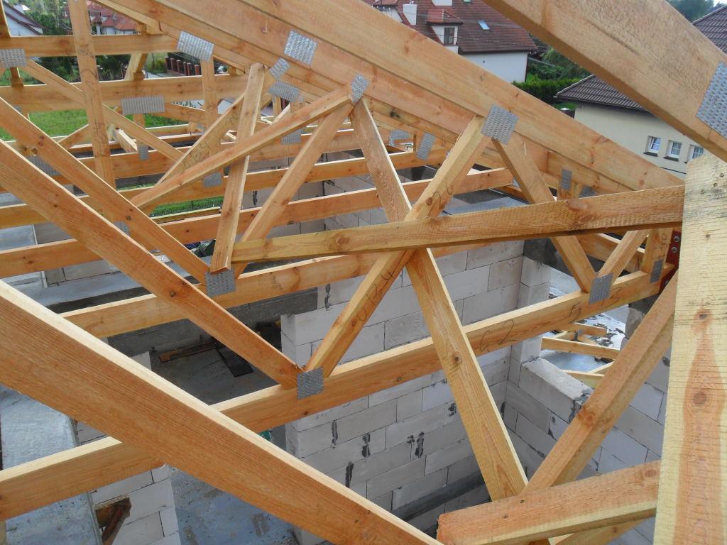 Konstrukcja drewnianych wiązarów dachowych